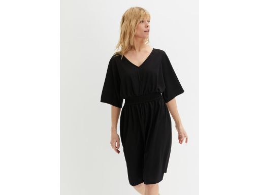 B.P.C Krótka sukienka czarna z dżerseju ^36/38
