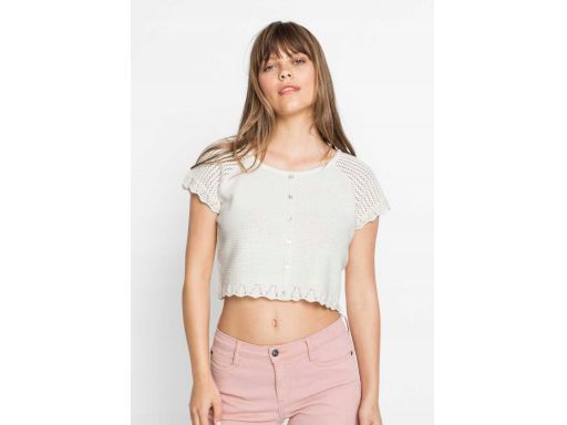 B.P.C dzianinowa krótka bluzka ^44/46