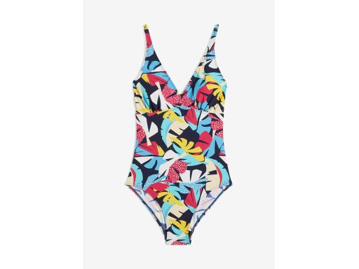 B.P.C kostium kąpielowy wielokolorowy trójkątne miseczki 42.