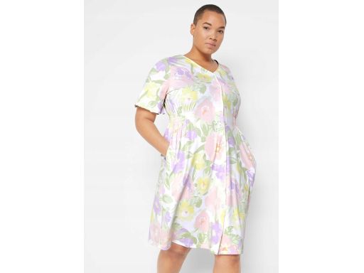 B.P.C sukienka midi dżersejowa wzory r.40/42