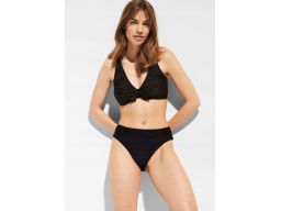 B.P.C bikini we wzory czarno-ciemnozielone r.56