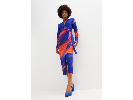 B.P.C sukienka midi asymetryczna ze sprzączką 36/38.