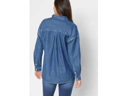 B.P.C bluzka jeansowa koszulowa z kołnierzykiem ^38