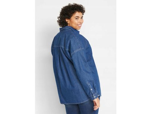 B.P.C bluzka jeansowa koszulowa z kołnierzykiem ^38