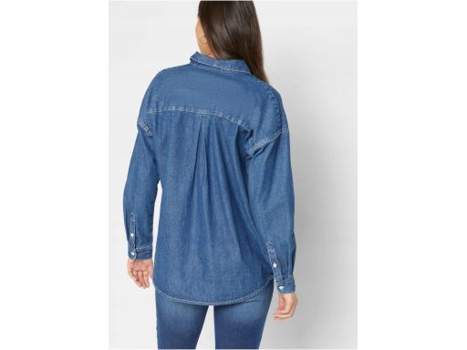 B.P.C bluzka jeansowa koszulowa z kołnierzykiem ^38