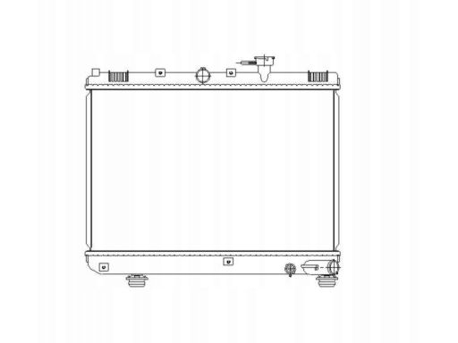 53486 Chłodnica Silnika Nrf 53486 Nrf