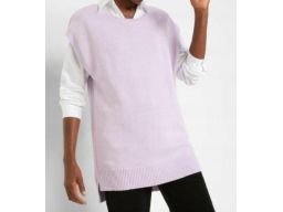 B.P.C kamizelka dzianinowa liliowa r.52/54