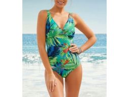 B.P.C kostium kąpielowy w liście 42