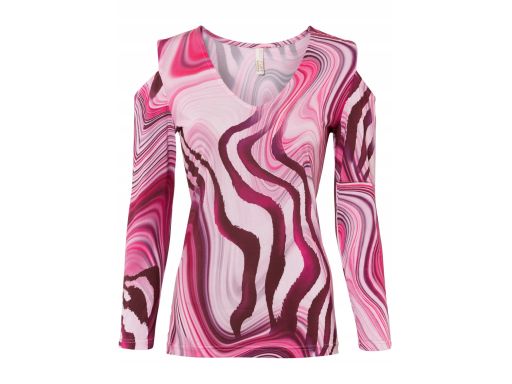 B.P.C bluzka we wzory z wycięciami 40/42