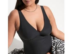 B.P.C kostium czarny jednoczęściowy klasyczny r.44