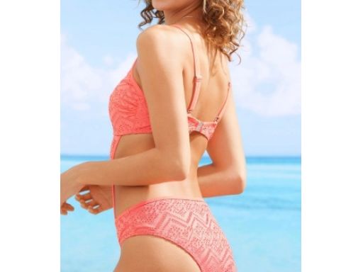 B.P.C kostium kąpielowy monokini ażurowy pomarańczowy 42