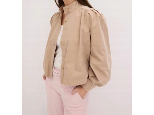 B.P.C kurtka bombka ze stójką beżowa 46.