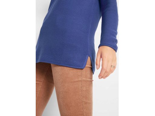 B.P.C sweterek chabrowy dzianinowy klasyczny 36/38