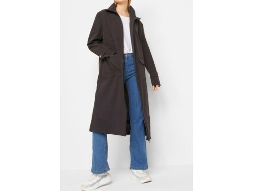 B.P.C długi płaszcz softshell GRANATOWY ^42
