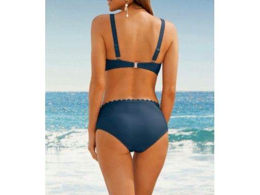 B.P.C bikini granatowe usztywniane z figami r.50(100E)
