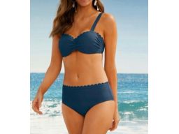 B.P.C bikini granatowe usztywniane z figami r.50(100E)