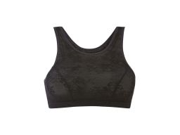 B.P.C biustonosz bustier top koronkowy czarny 34.
