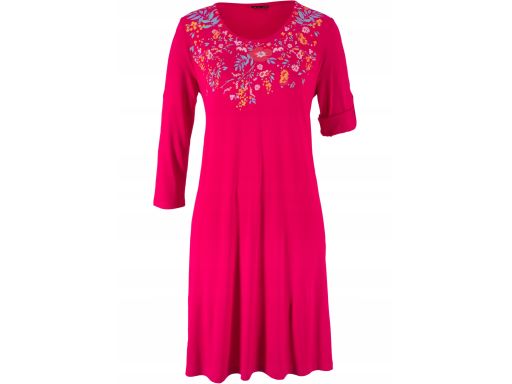 B.P.C dżersejowa sukienka z nadrukiem r.36/38