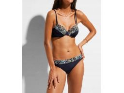B.P.C bikini granatowe we wzory z figami r.40 (80B)
