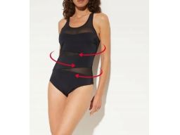 B.P.C kostium kąpielowy modelujący ekskluzywny siateczka r.40