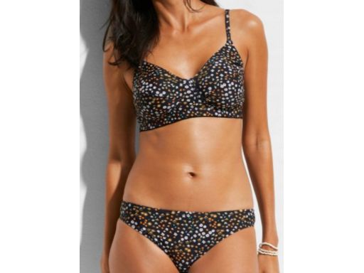 B.P.C miękkie bikini w kwiatuszki i figi r.40(80D)