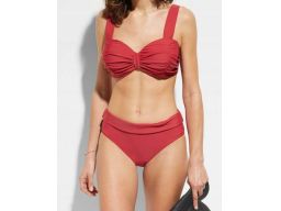 B.P.C bikini na fiszbinach usztywniane z marszczeniami 48 (95E).