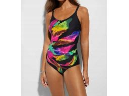 B.P.C kostium kąpielowy z kolorowym nadrukiem 38.