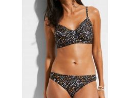 B.P.C miękkie bikini w kwiatuszki i figi 38 (75E).