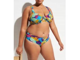 B.P.C bikini z kolorowym wzorem modne r.40 (80F)