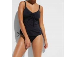 B.P.C tankini czarne na fiszbinach z figami 42 (80C).
