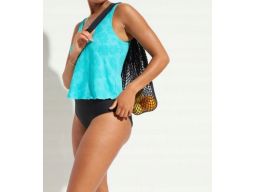 B.P.C kostium kąpielowy z luźną górną warstwą strukturalną 52.