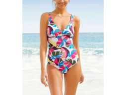 B.P.C kostium jednoczęściowy w kolorowe wzory r.40