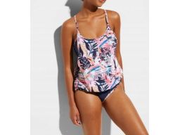 B.P.C tankini granatowe w kolorowe wzory r.46