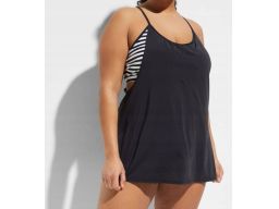 B.P.C top tankini czarny 2w1 52.