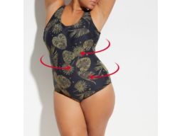 B.P.C kostium jednoczęściowy we wzory r.46