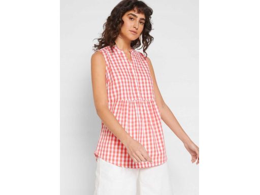 B.P.C bluzka w kratkę bez rękawów 50.