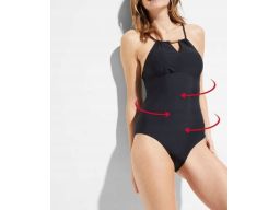 B.P.C kostium kąpielowy modelujący czarny r.50