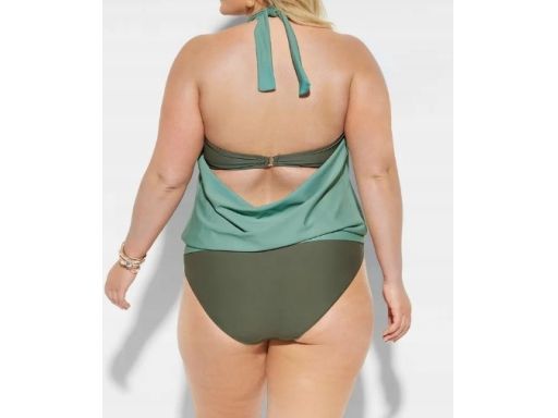B.P.C bikini- biustonosz i figi oliwkowe 44.