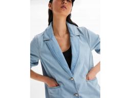 B.P.C marynarka oversize jeansowa jasnoniebieska ^50