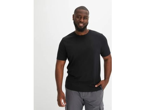 B.P.C t-shirt męski szybkoschnący czarny XL.