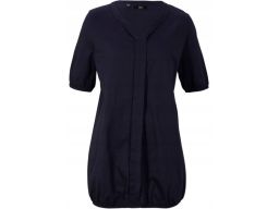 B.P.C t-shirt granatowy damski długi 36/38.