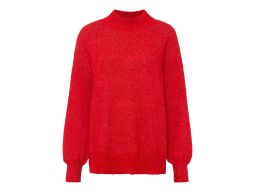 B.P.C czerwony sweter dłuższy r.40/42