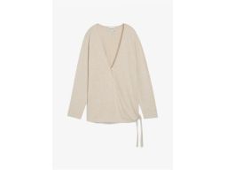 B.P.C sweter kopertowy beżowy r.40/42