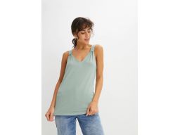 B.P.C pistacjowy top z wiskozy ^36/38