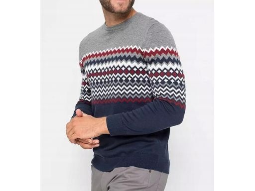 B.P.C sweter męski wzory r.M
