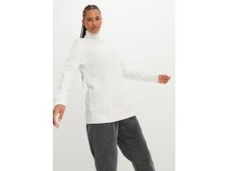 B.P.C bluza śmietanowa z golfem r.56/58