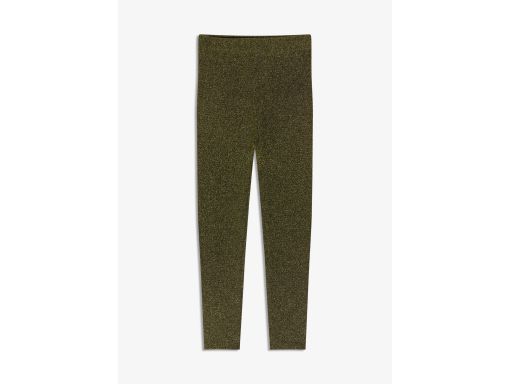 B.P.C legginsy ocieplane ze złotą nitką r.44/46