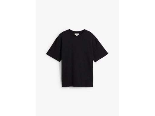 B.P.C t-shirt męski z grubego materiału strukturalny czarny XL.