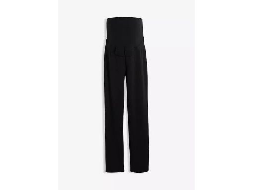 B.P.C legginsy ciążowe czarne grube ocieplane r.48/50