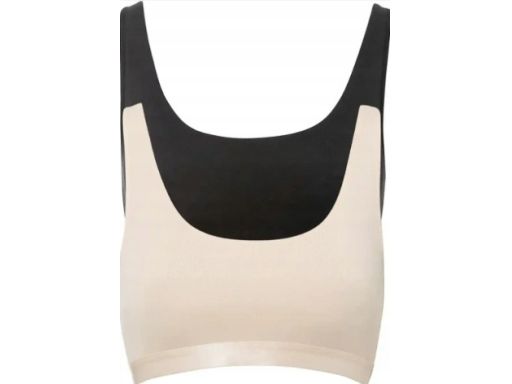B.P.C biustonosz bustier top bawełna 2-pak 38.
